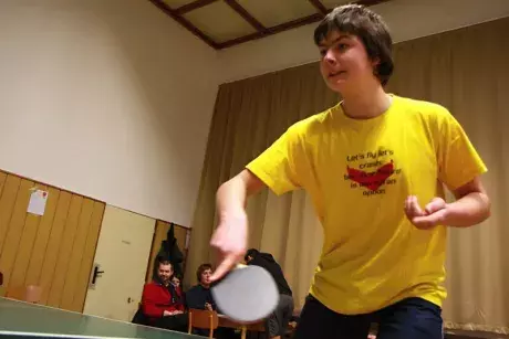 Vánoční turnaj ve stolním tenise o pohár starosty obce 27.12.2015