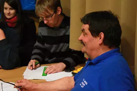 Vánoční turnaj ve stolním tenise o pohár starosty obce 27.12.2015