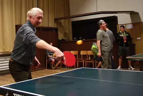 Vánoční turnaj ve stolním tenise o pohár starosty obce 27.12.2015