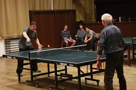 Vánoční turnaj ve stolním tenise o pohár starosty obce 27.12.2015