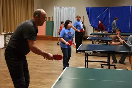 Vánoční turnaj ve stolním tenise o pohár starosty obce 27.12.2015