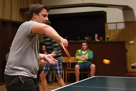 Vánoční turnaj ve stolním tenise o pohár starosty obce 27.12.2015