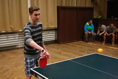 Vánoční turnaj ve stolním tenise o pohár starosty obce 27.12.2015