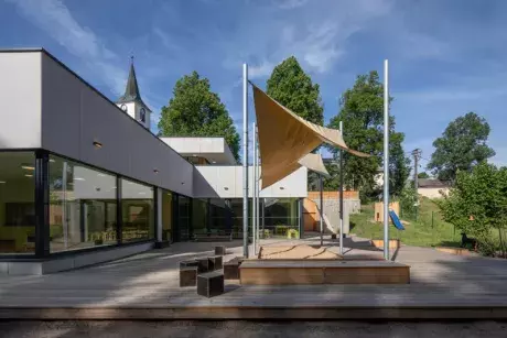 Novostavba MŠ Nekoř