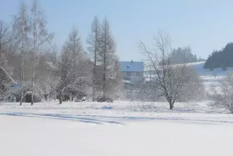 Zimní Nekoř fotoaparátem R. Šrolera