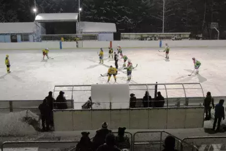 Hokejové utkání HC Klas Nekoř - HC Quanto Bystřec