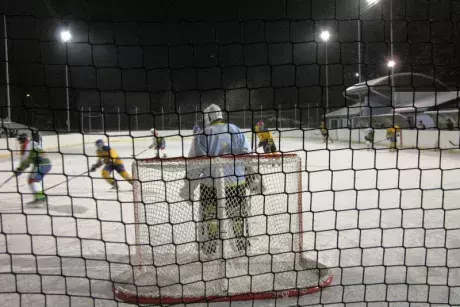 Hokejové utkání HC Klas Nekoř - HC Quanto Bystřec