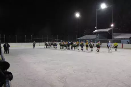 Hokejové utkání HC Klas Nekoř - HC Quanto Bystřec