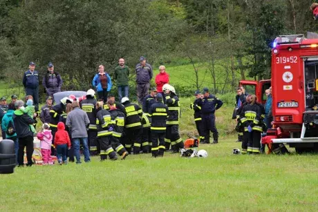 Námětové cvičení s polskými stražaky