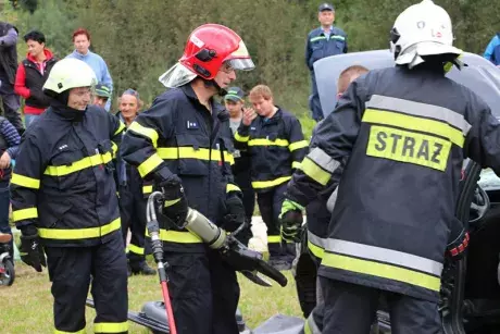 Námětové cvičení s polskými stražaky