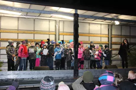 Rozsvěcení vánočního stromu 13.12.2017