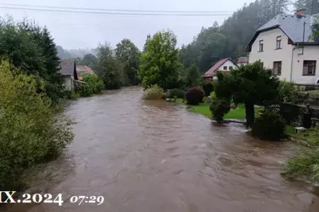 Povodňová situace září 2024