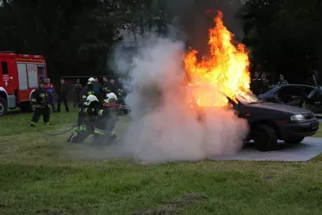 Námětové cvičení s polskými stražaky